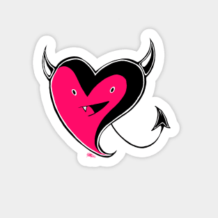 Li'l Vamp Devil Heart Sticker